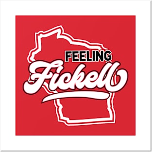 Feeling Fickell // Retro Wisconsin Football Posters and Art